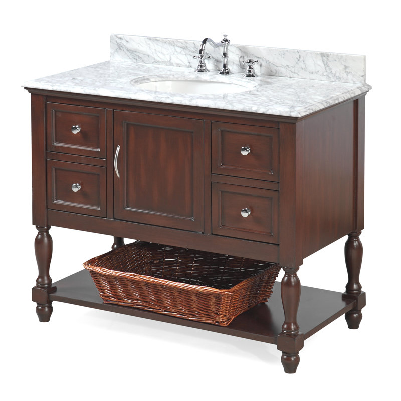 KBC Beverly 42" Single Bathroom Vanity Set & Reviews Wayfair